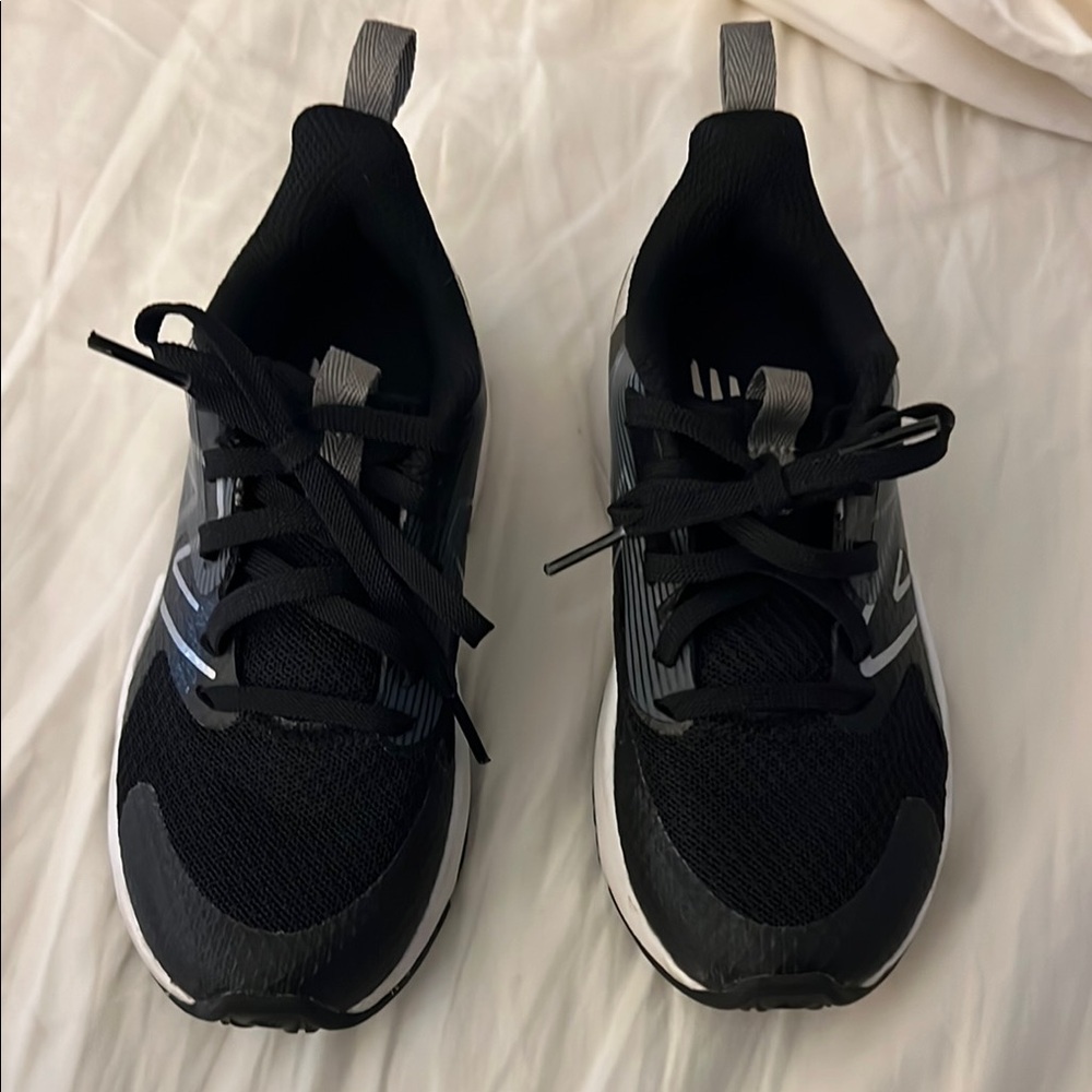 Black and Gray Athletic Sneakers